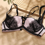 2024 Autumn/Winter 1/2 Bra Fashion Hollow Lace Push Up Bra Sexy Underwear Women Lingerie Intimates FW6051