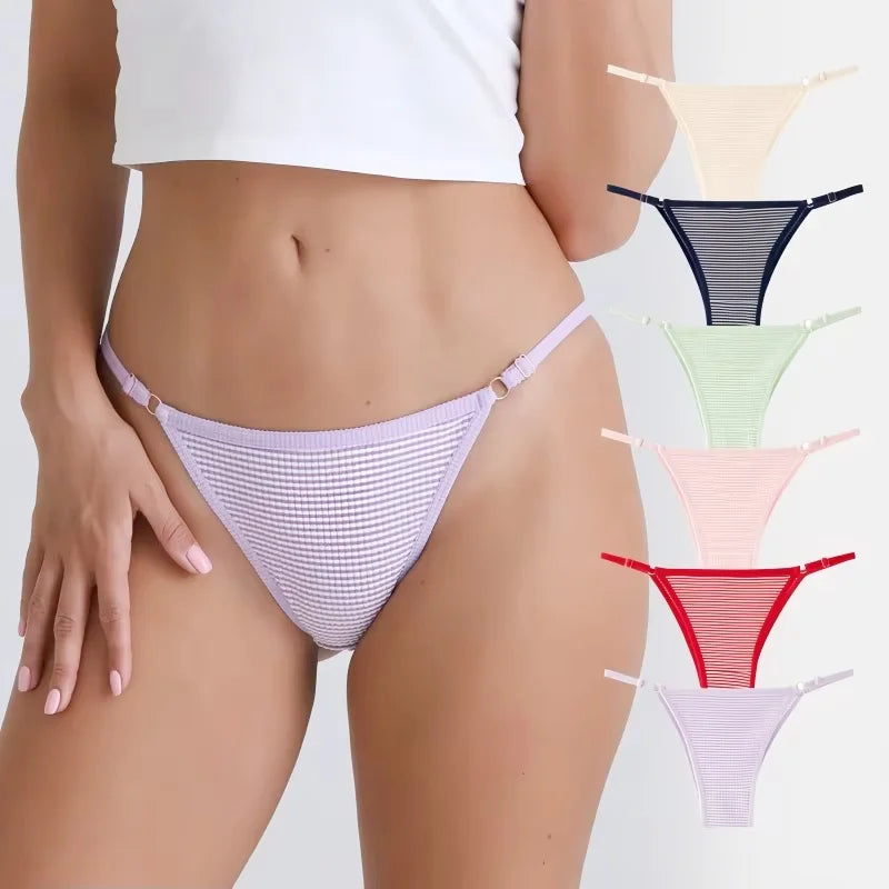 1Pc Women's Brazilian Panties Adjustable Buckle Briefs Seamless Underwear Winter Warm Comfort Panty Women Sexy Lingerie S-XL