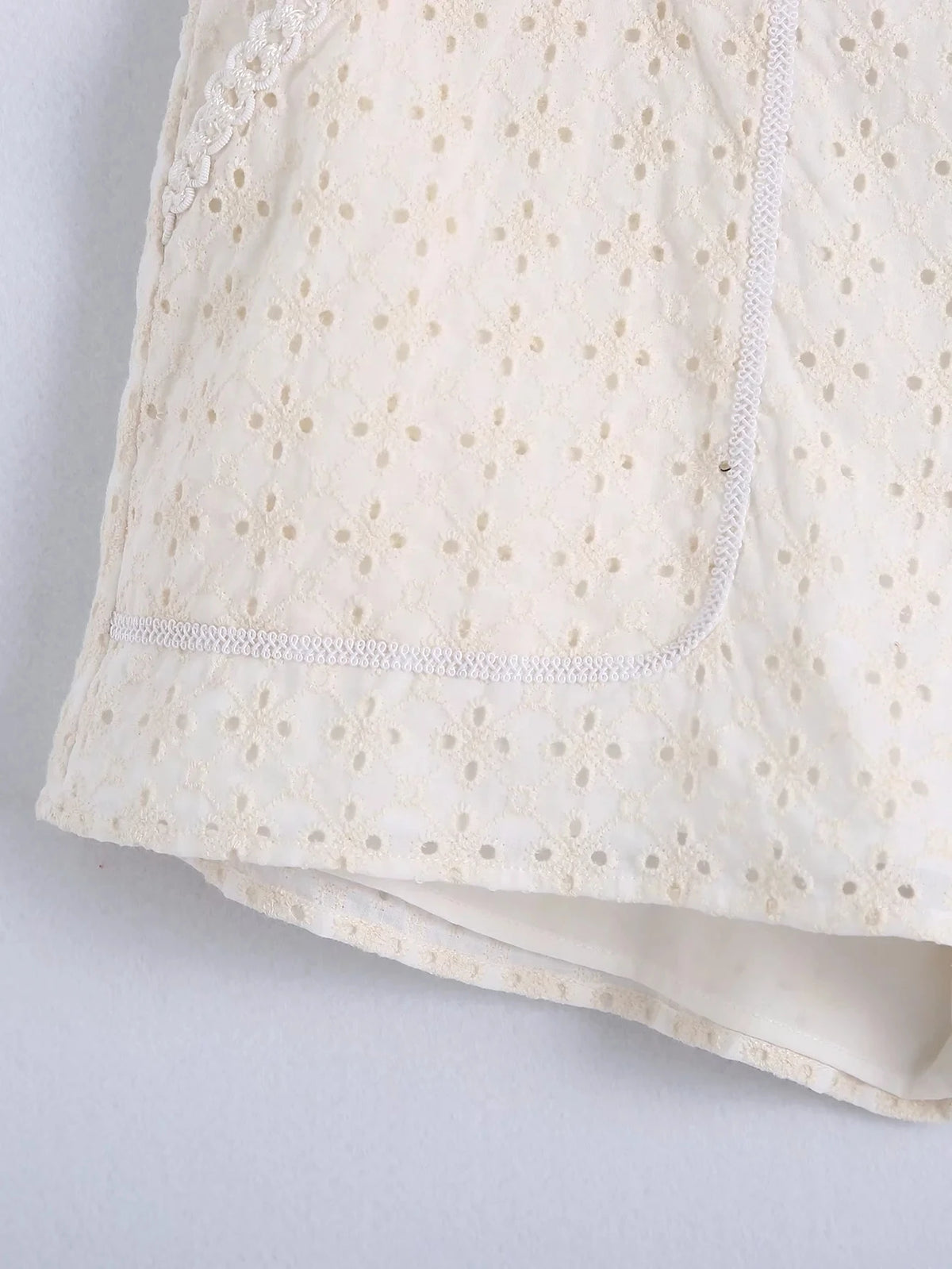 Foridol Embriodery Lace Cotton Blouse Shirt Women V Neck Vintage Hollow Out Tops Autumn Winter Casual Office Ladies Blouse Blusa