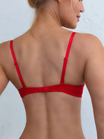 fashionable sexy push-up bra U-shaped multi-wear bralette with invisible backless underwear underwire padded Lingerie