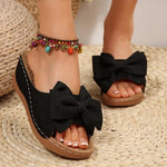 Women's Slippers 2025 Summer New Style Comfortable Sponge Thick Bottom One-Character