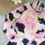 Print Long Sleeve Swimsuit 2026 Sexy Women Swimwear Female Push Up Bikini Surfing Suit Zipper Sport Swimming Bodysuit Beachwear