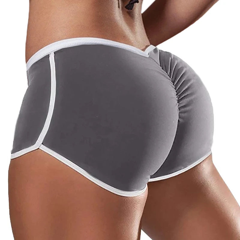 Causal Yoga Shorts Shorts for Women Summer Sports Fitness Skinny Slim Shorts Low Waist Stretchy Gym Clothing Short Pants
