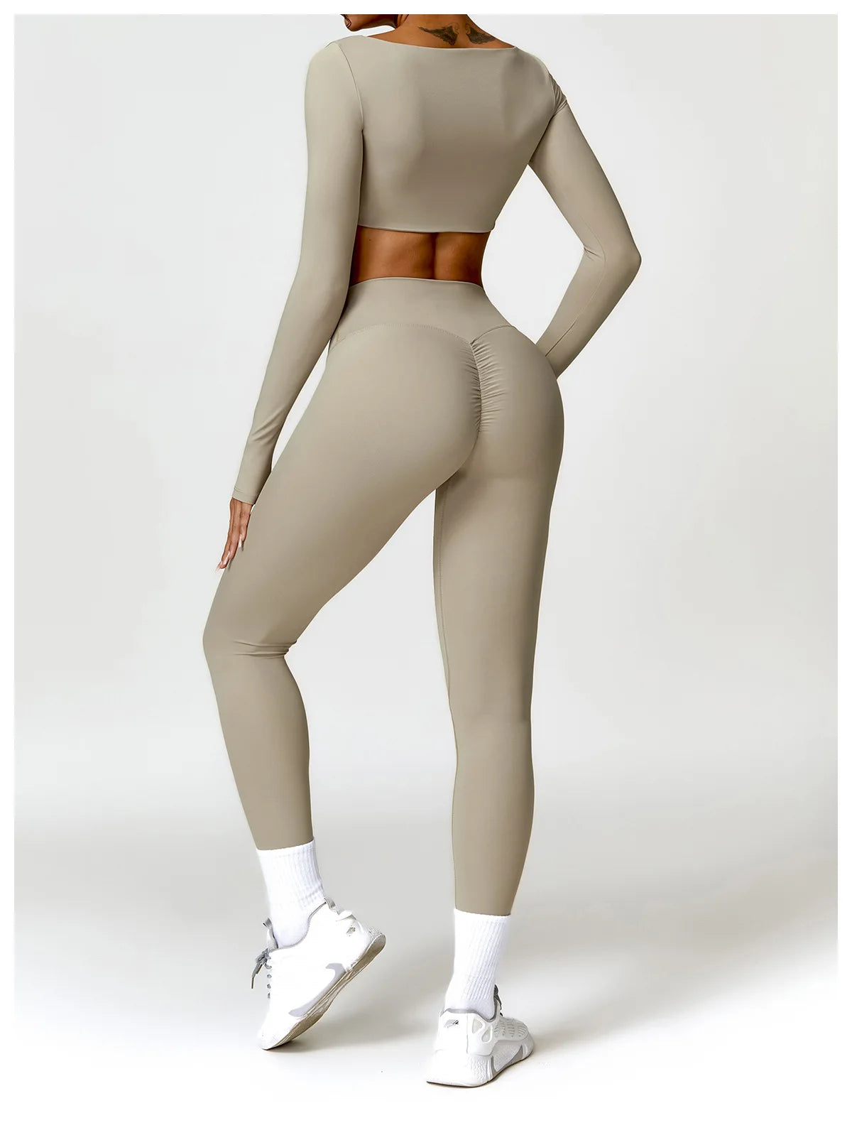Hearuisavy Summer Scrunch Gym Leggings Woman Workout Pants Female Running Tights Push Up Yoga Pants High Waist Sports Leggings