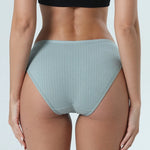 3Pcs/Set Cotton Panties Women Low Waist Briefs Solid Color Underwear Comfort Breathable Panty Sexy Lingerie M-XL Intimates