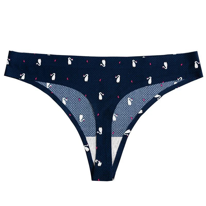 Women Thongs Fashion Floral Panties XS-XL Female Underpants Ladies Sexy Underwear Women Bikini Panty New Panties For Woman 2022