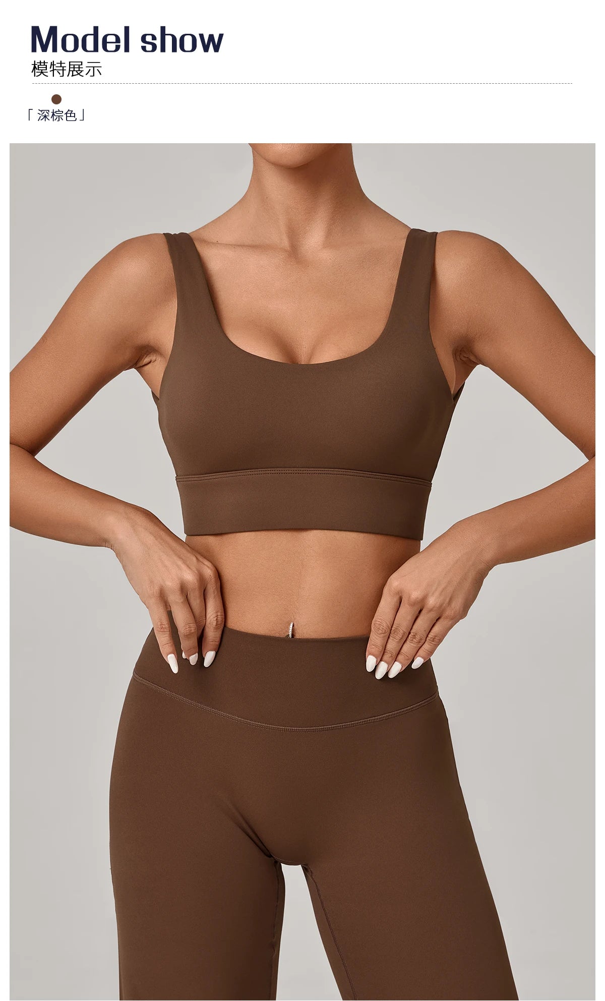 Running Sports Bra Women High Support Open Back Yoga Breathable Slim Fit Fitness Pilates Tank Top With Removable Pads