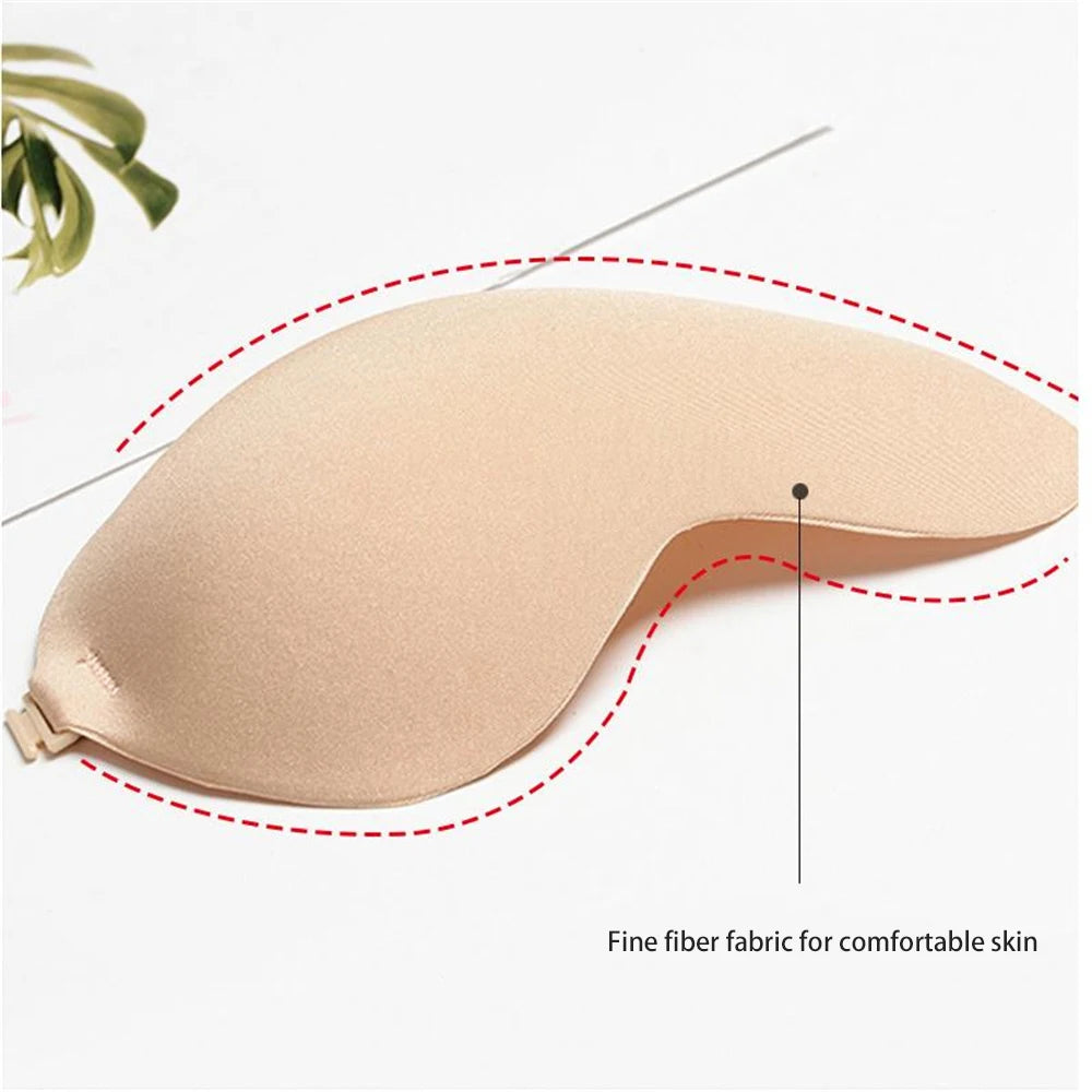 2PC/1PC Invisible Strapless Adhesive Stick Bra Push Up Bras Women Lingerie Seamless Silicone Nipple Covers Bralette Underwear