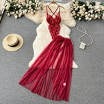 Women's Sexy Bow Lace-Up Sensual Dress Set Fashion Uniform - Trendy Comfortable Dress Ensemble for Adults New