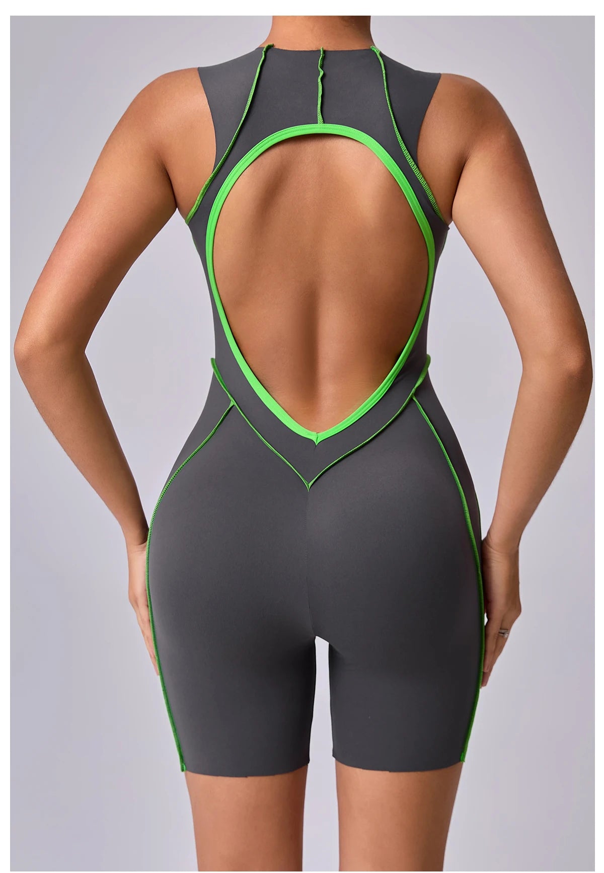 Yoga Jumpsuit Summer Short Sleeveless Sports Wear Gym Fitness Sports Bodysuit Women Dance Running Workout Clothes Yoga Jumpsuit