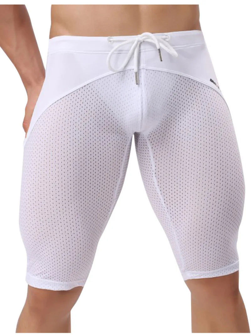 Men's Underwear Shaping Pants Sports Slim Fit Pants Sports Mid-Length Pants Cycling Pants Pants Casaul Elegant Style Pants 3TEL