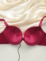 Hot selling Sexy Set Red Set 2-piece solid color bra thong Set women's underwear Set B2051