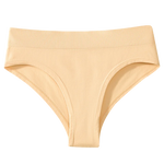 1Pc High Rise Panties Briefs Female Underpants Solid Color Women Seamless Underwear Sexy Lingerie Comfort Sport Intimates S-XXXL