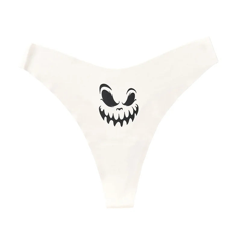 Girls Briefs Seamless Grimace Women Panties Sexy G String Ice Silk Underwear T Back Sports Yoga Thong Traceless Plus Size S-XL