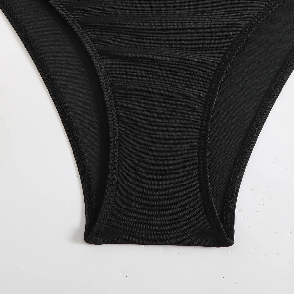 2025 New Brown Bodysuit One Piece Swimsuit Women Thong Swimwear Sexy Backless Bathing Suit Woman Monokini Beach Wear Black White