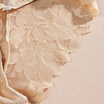 Sexy Floral Lace Underwire Bras Panties Sets Hollow Out See-Through Romantic Lingerie Underwear Sexy Women Panties S-XL
