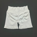 HISTELLO Impact Shorts 4.5" Women Fitness Sports Biker Shorts Low Waist Gym Short Workout Scrunch Butt Yoga Seamless Leggings