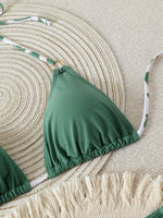Triangle Halter Thong Bikinis 2026 Women Sexy Swimsuit Ring String Swimwear Female Bathers Bathing Swimming Swim Suit Beachwear