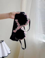 MOYISU London Anime Bralette - Delicate Wireless Bra for Set Teens, Japanese Summer Underwear Small Bust Close-Fit Subtle Allure