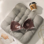 Invisible underwear seamless beauty back and chest patches front button closure reusable women bra C2431