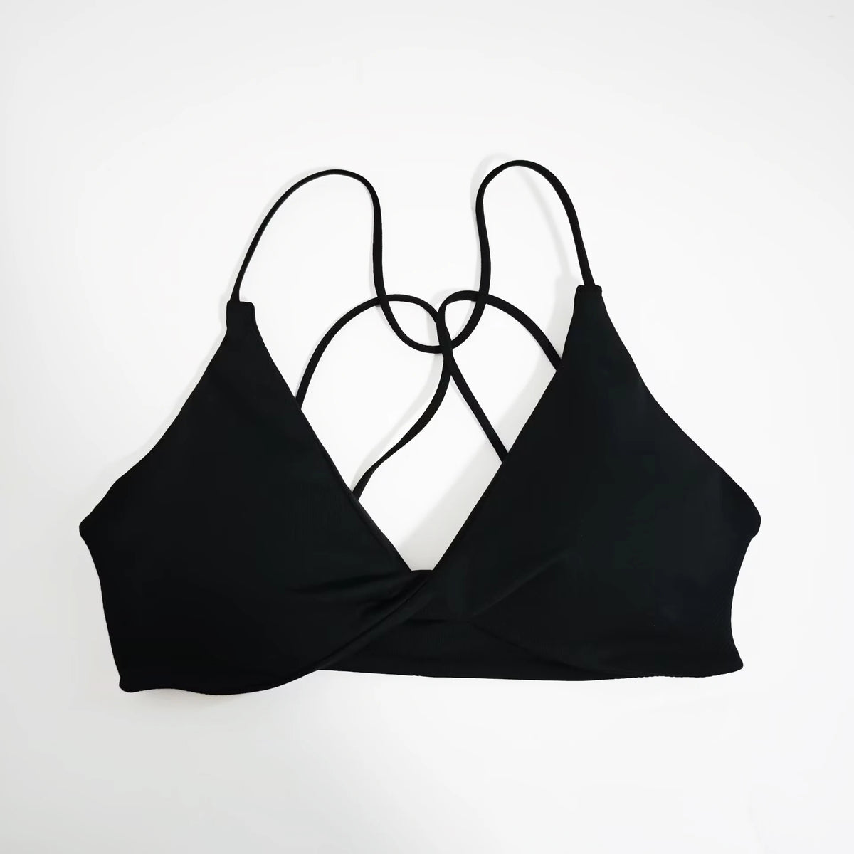 NCLAGEN Vision Twist Front Sports Bra High Support Push-up Gym Underwear Cross Thin Strap Workout Fitness Running Sexy Yoga Top