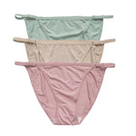 3Pcs/Set Panties Women Low Rise Briefs Seamless Underwear Breathable Panty Female Underpants High Cut Sexy Lingerie