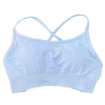 Backless Sports Bra Women Padded Yoga Bra Gym Top High Support Seamless Yoga Tank Top Fitness Crop Top Workout Running Underwear