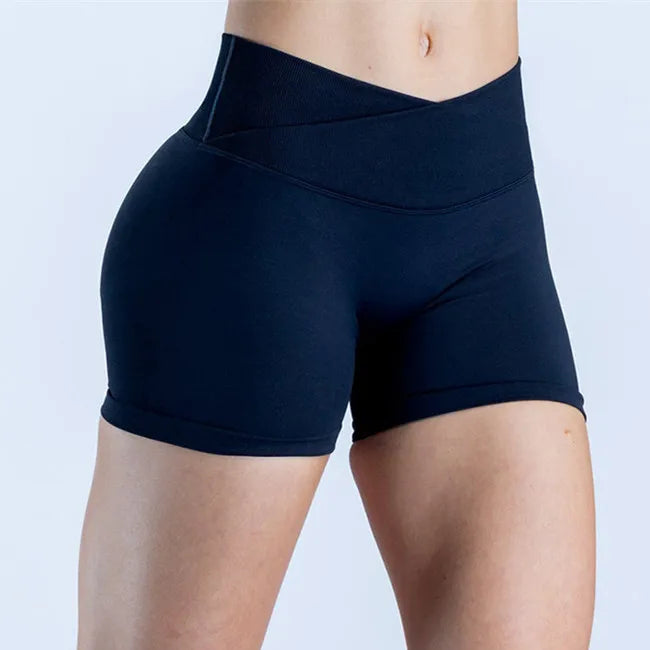 Butt-lifting Push Up Pilates Workout Yoga Legging Tights Cross High Waist Sports Leggings Women's Running Fitness Pants XP126