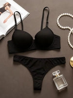 New leopard print European and American 3/4 cup lingerie paired with thong sexy women's underwear set push up bra B2087