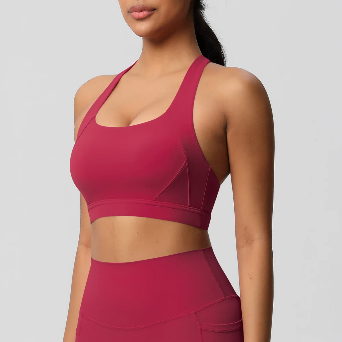 Women Fitness Yoga Bras Sexy Sling Beauty Back Fitness Push Up Sports Women Underwear Running Crop Top Yoga Clothes