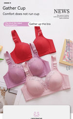 Womens Lace Bras Ultra-Thin Perspective Bralette Deep V Bra Sexy Lingerie Tops Plus SizeCup Mom's underwear active bra