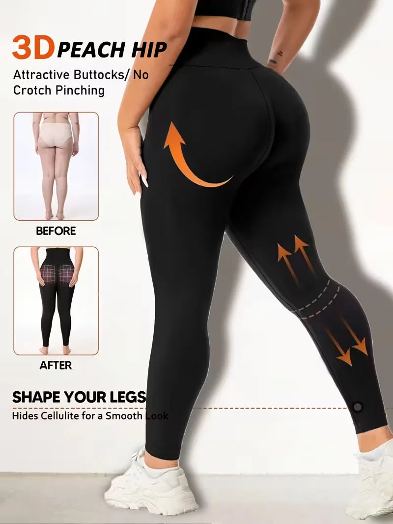 Womens High Waisted Sport Pants Soft Butt Lifting Stretch Leggings Casual Bottoms For Gym Yoga Running Outdoor Exercise clothing