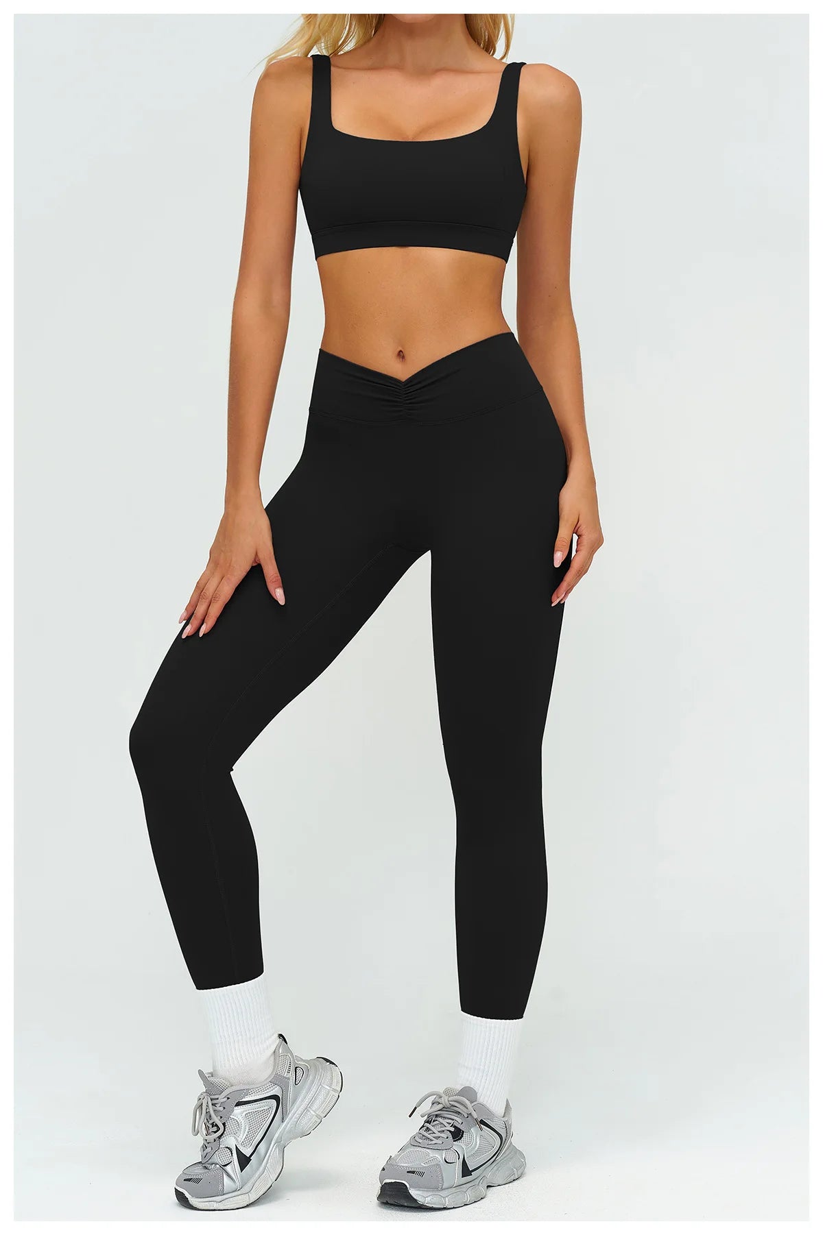 Women Yoga Bra Backless Sports Underwear High Strength Sports Bra Gym Workout Fitness Push Up Top Running Active Yoga Vest Bra