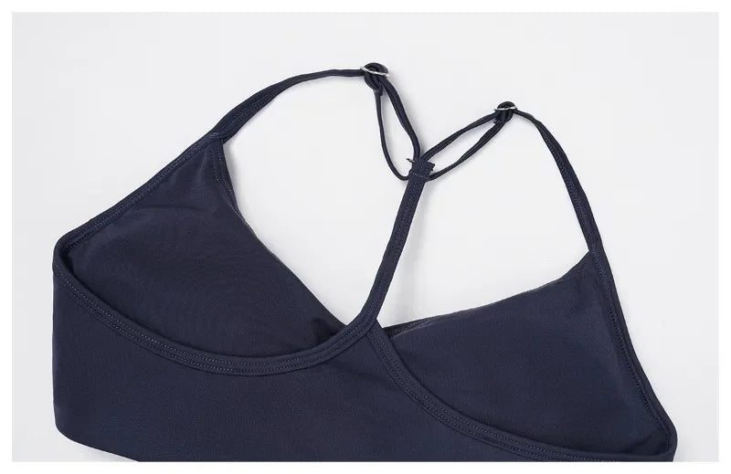 Women's Yoga 2-Piece Hip Lifting Tight Fitting Naked and Beautiful Back Set Outdoor Sports and Leisure Running Fitness Suit