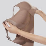 Support Bra Yoga Underwear Wireless Push-Up Bra Natural Lift Seamless Vest Type Straps Wire-Free Full Coverage Bra