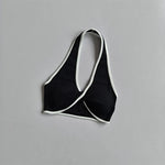 Shockproof Breathable Sports Bra Halter Neck Vest with Chest Pad for Gym Running Yoga Pilates Training Fitness Back Beauty