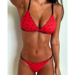 New Micro Bikinis Push Up Women Swimsuits Sexy Swimwear Brazilian Bikini Set Halter Biquini Patchwork Swimsuit Summer Beachwear