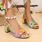 2026 Women Sandals Summer New Wedge Platform High Heels Round Toe Open Toe Fashion Shoes Versatile PlatformSandals