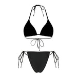 Sexy Hole Out Mesh Long Sleeve Dress 3 Piece Swimsuit 2026 Women Black Summer Push Up Thong Bikini Holiday Bathing Suit Swimwear