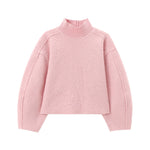 Foridol Turtleneck Fluffy Hoodie for Women Autumn Casual Loose Pullovers Female Basic Fashion Winter Women's Sweatshirts