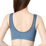 Seamless Bra Non-wire Tank Bras For Women Sports Underwear Sexy Lingerie B C Cup Crop Tops Comfy Unlined Ladies Intimates M-L