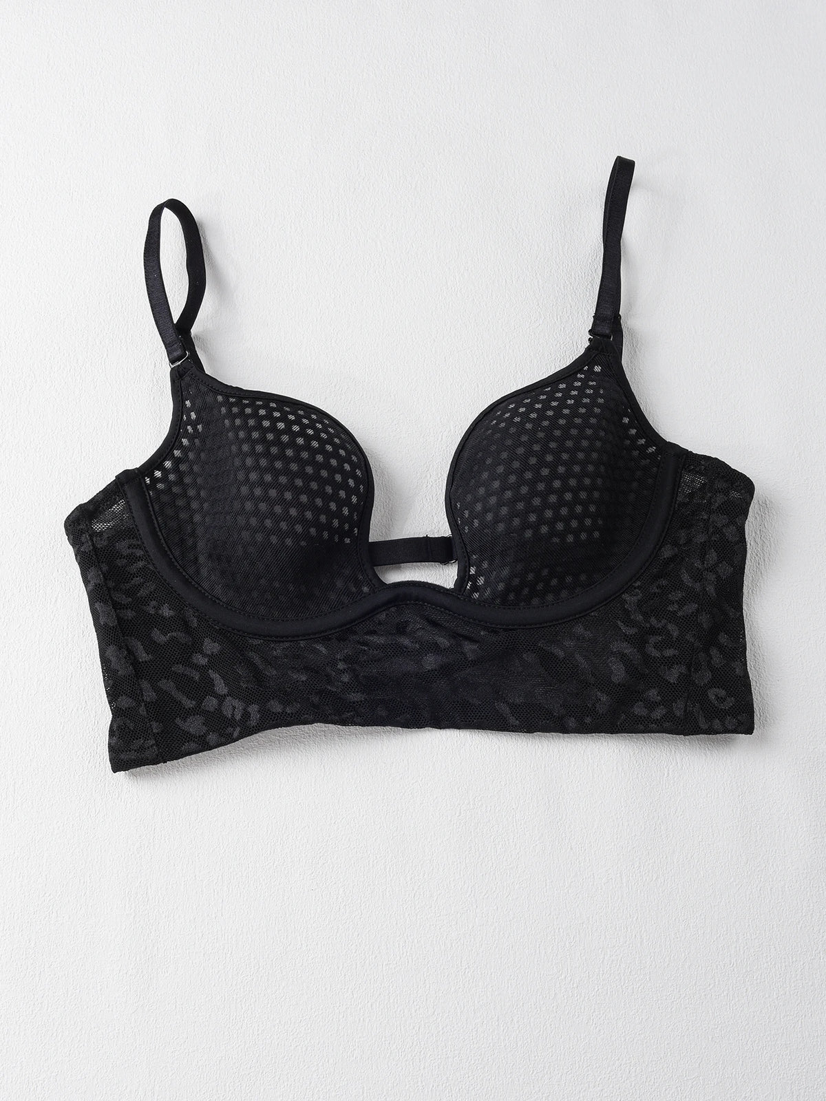 stylish mesh breathable softsteel ring bra thin design with backless multiple wearing styles comfortable Lingerie underwear