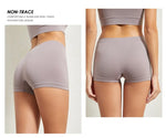Women Seamless Boyshort Panties Low Rise Hip Lifting Underwear Sports Underpants Sexy Lingerie Comfort Intimates S-5XL