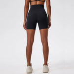Hearuisavy Summer Soft Sports Shorts Buttock Lift Gym Leggings Women High Waist Yoga Shorts Women Running Cycling Workout Shorts