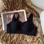 Wing Pattern Seamless Push Up Bra Women's Non-wire Bra U-Back Invisible Brasiere Sexy Lingerie Comfort Underwear Intimates M-XXL