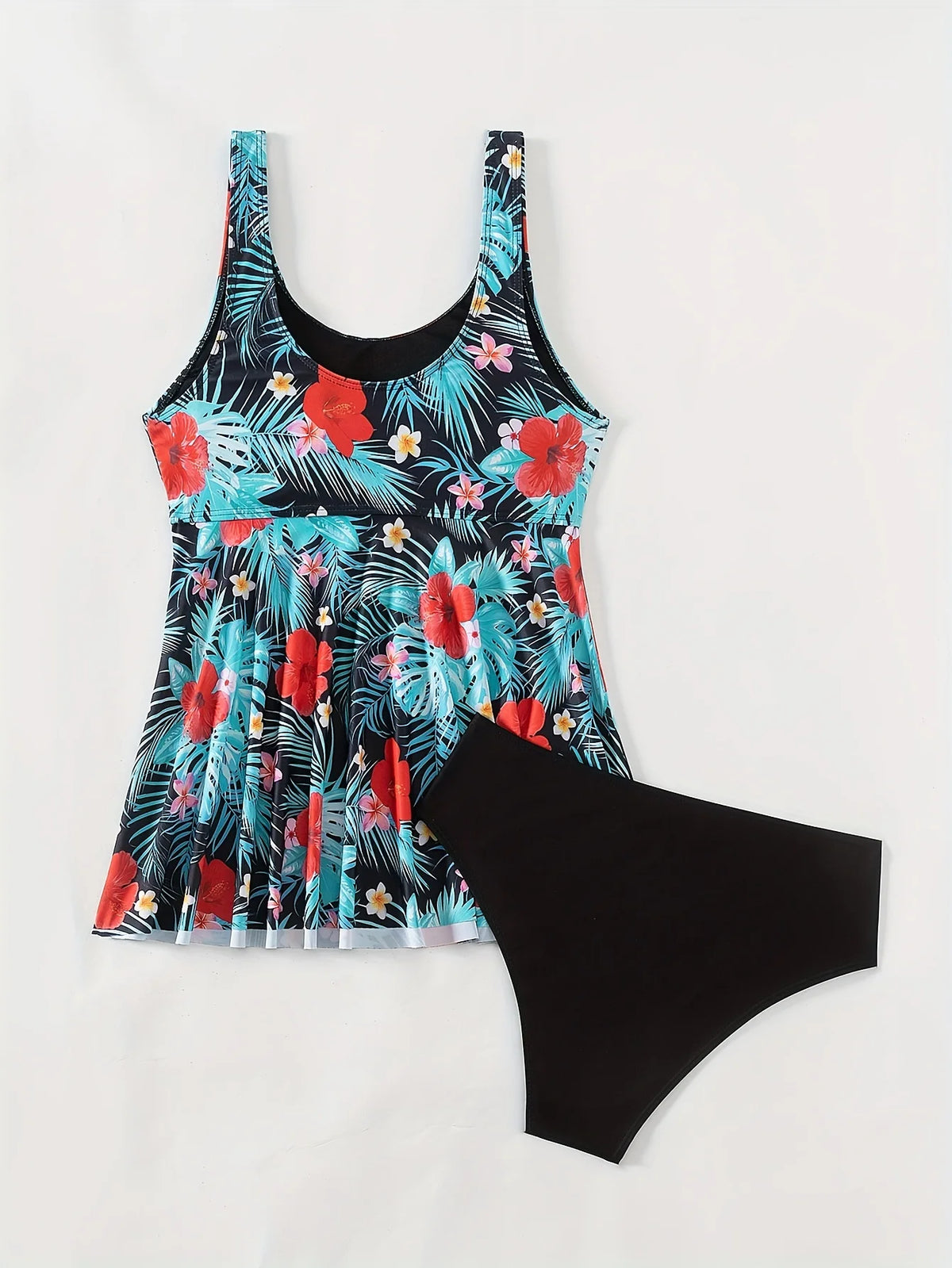 ZTVitality Print Tankini Set Swimsuit Women's 2025 New Arrival Padded Bra Push Up Beachwear Swimwear Summer Bathing Suit Biquini