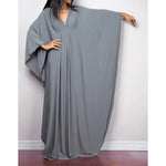 Greek Goddess Long Dress Batwing Sleeve Tunic Beach Cover Up Cover-ups Beach Dress Beach Wear Beachwear Kaftan Maxi Dress V4427