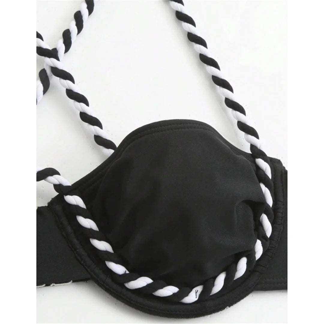 XS - L 3PCS With Skirt Underwired Bikini Female Swimsuit Women Swimwear Bather Bathing Suit Swim Three-pieces Bikini set K8045