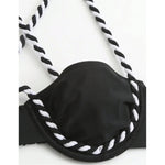 XS - L 3PCS With Skirt Underwired Bikini Female Swimsuit Women Swimwear Bather Bathing Suit Swim Three-pieces Bikini set K8045