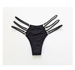 Ice Silk Sports Panties Sexy Women Underwear Low Waist Crotch Cotton Hollow Out Sex G String Female Seamless Briefs